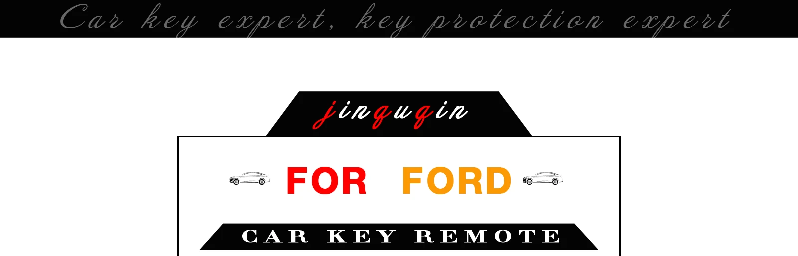 Jingyuqin 5 кнопок чехол для дистанционного ключа от машины крышка Fob для Ford Explorer Edge Escape Flex Телец 2011 2012 2013 умный автомобиль
