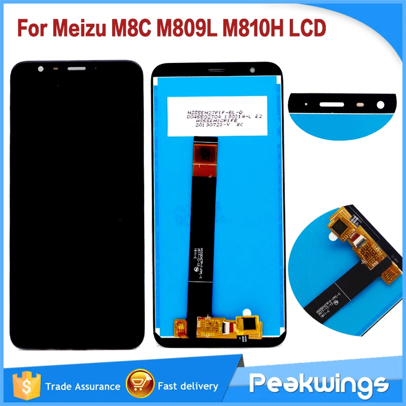 ЖК-экран для Meizu M8C M809L M810H 100% тестирование сенсорный экран в сборе | Мобильные