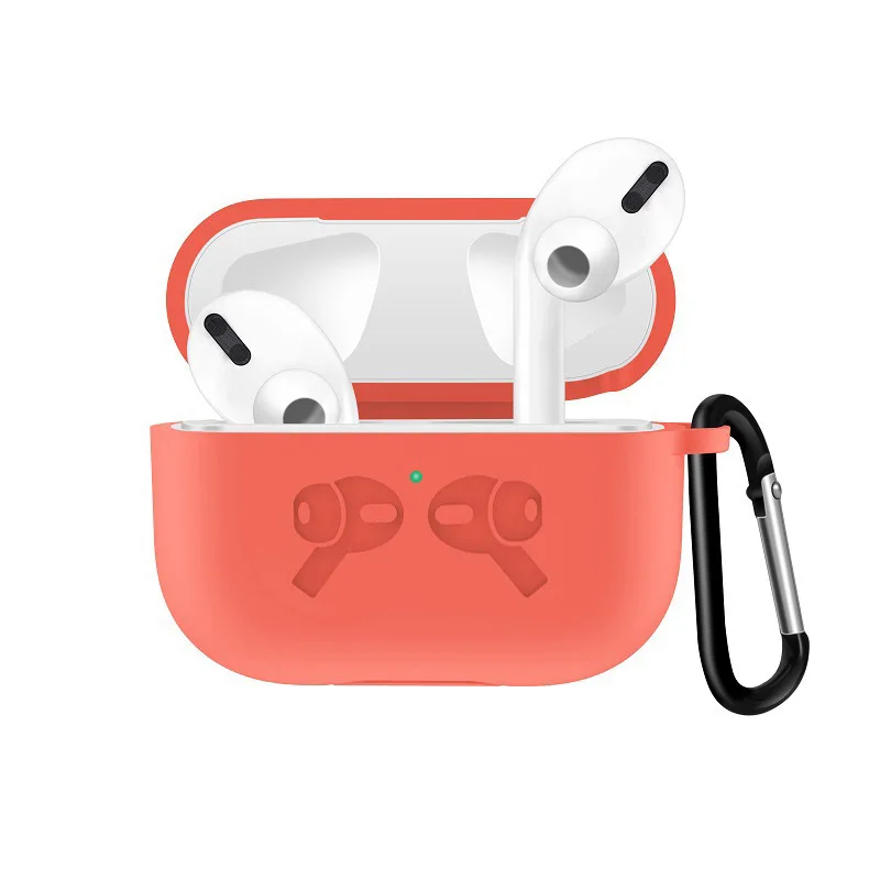 Силиконовый чехол для Airpods Pro, чехол, беспроводной Bluetooth для apple airpods pro, чехол, чехол для наушников, чехол для Air Pods pro 3, Fundas