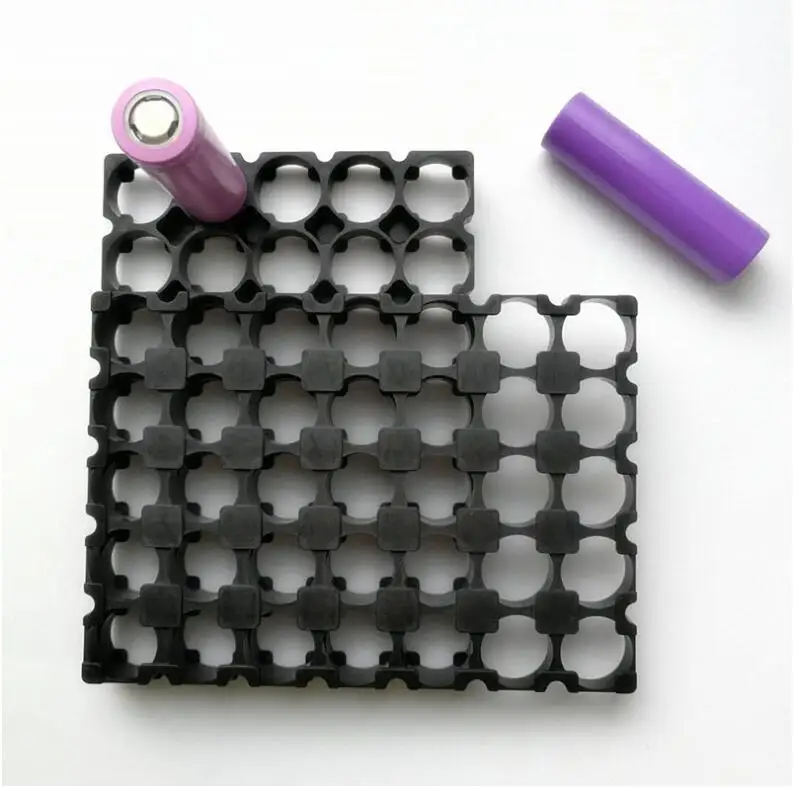 Держатель для батарей 10 шт./лот 5*7 Cell 18650 цилиндрический батарейный отсек