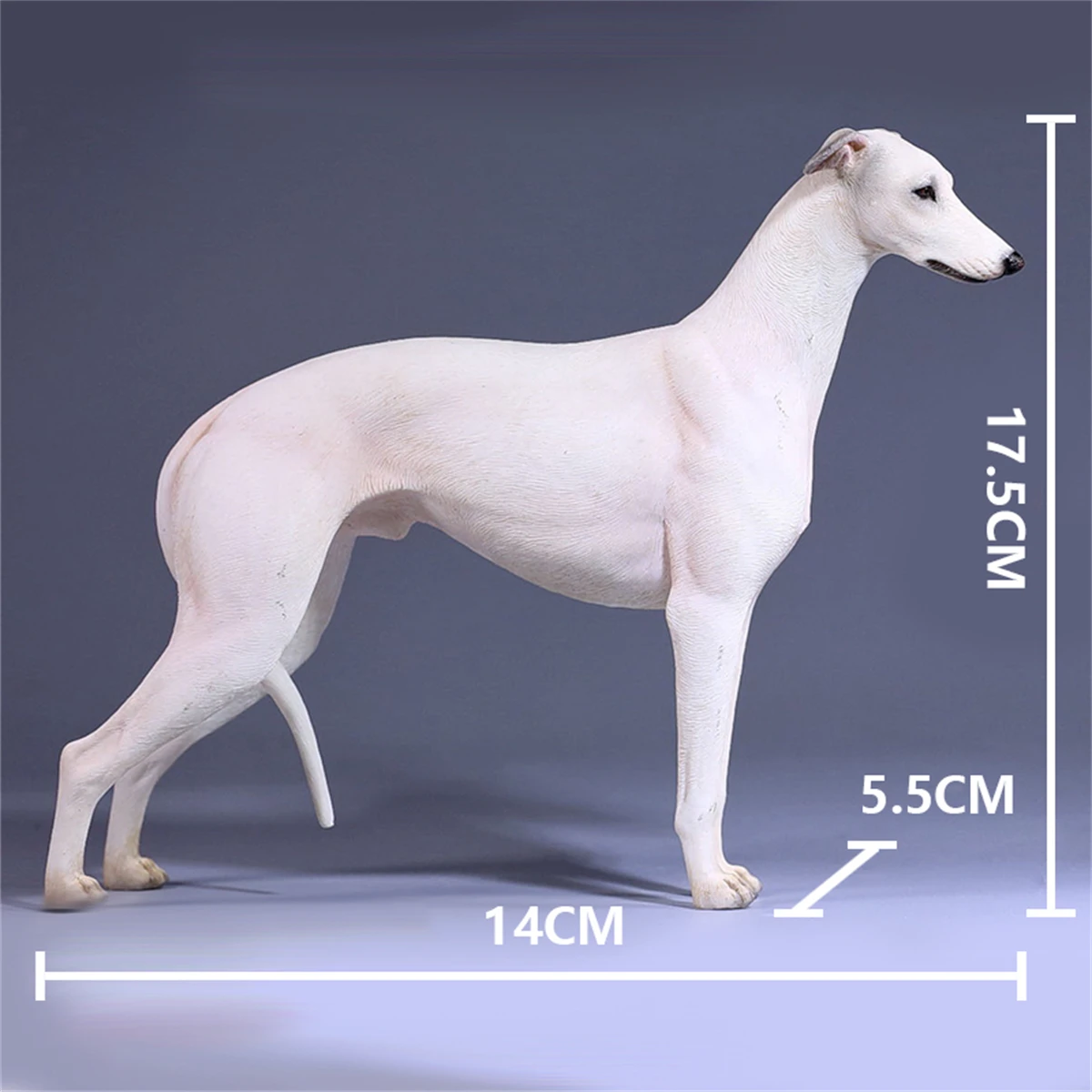 Mr.z 1/6 Greyhound Whippet Pet Dog Figure Animal Model Trinkets Desktop Decor Ornaments Toy for Children Adult Kids GK Xmas Gift |