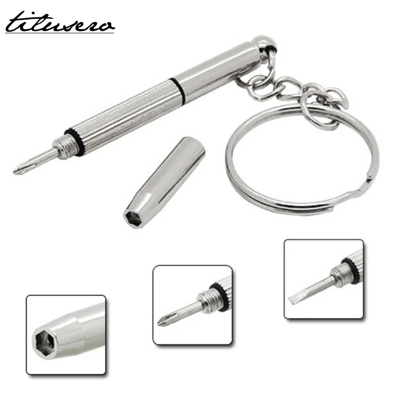 Набор отверток для очков из алюминия и стали 5 шт./компл. в 1 набор инструментов