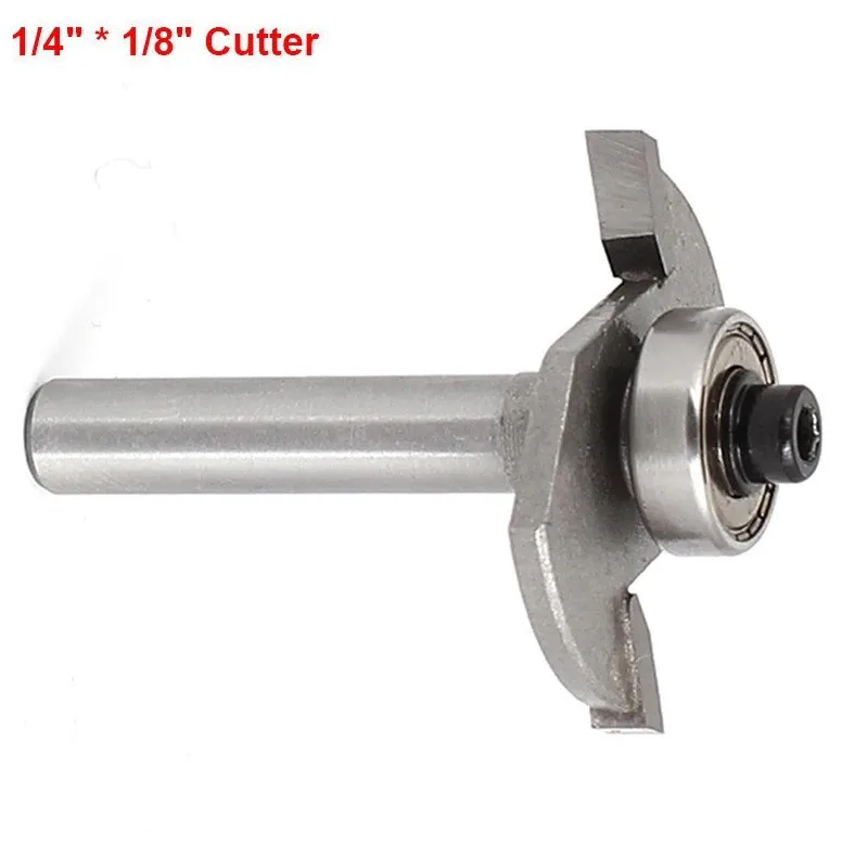 1 шт. Т-образная фреза для резки по дереву хвостовик 1/4 дюйма 6 35 мм | Инструменты