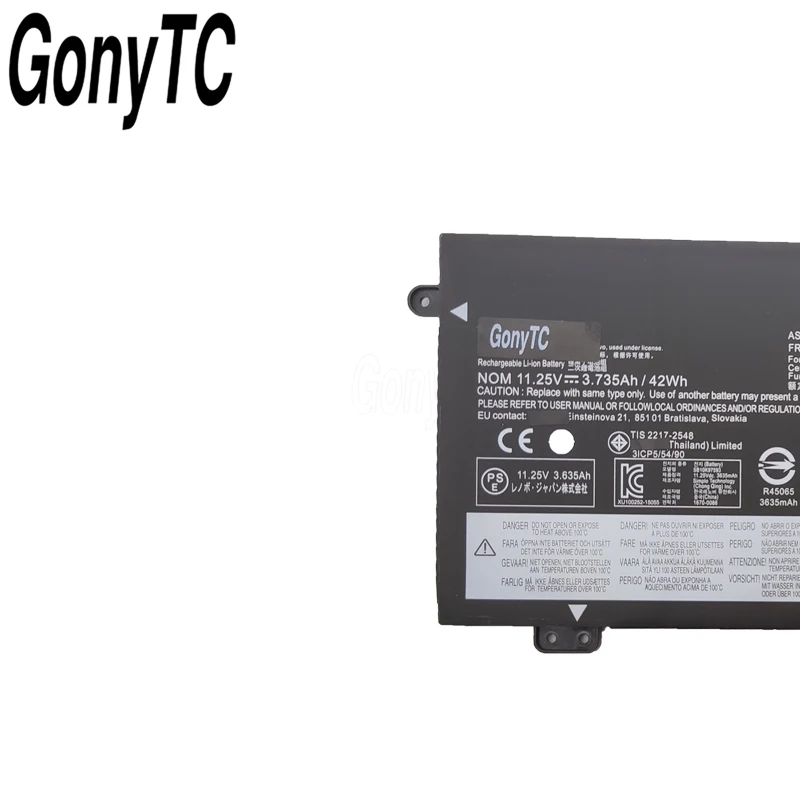 01AV435 01AV436 подлинный SB10K97593 Аккумулятор для Lenovo THINKPAD 13 GEN 2 20J1 S2 20GKS06300 | Компьютеры и