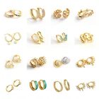 PONYKISS романтический 925 Стерлинговое Серебро Круглый chic серьги-кольца с цирконом для женщин вечерние ювелирные аксессуары, платье для девочек, подарок