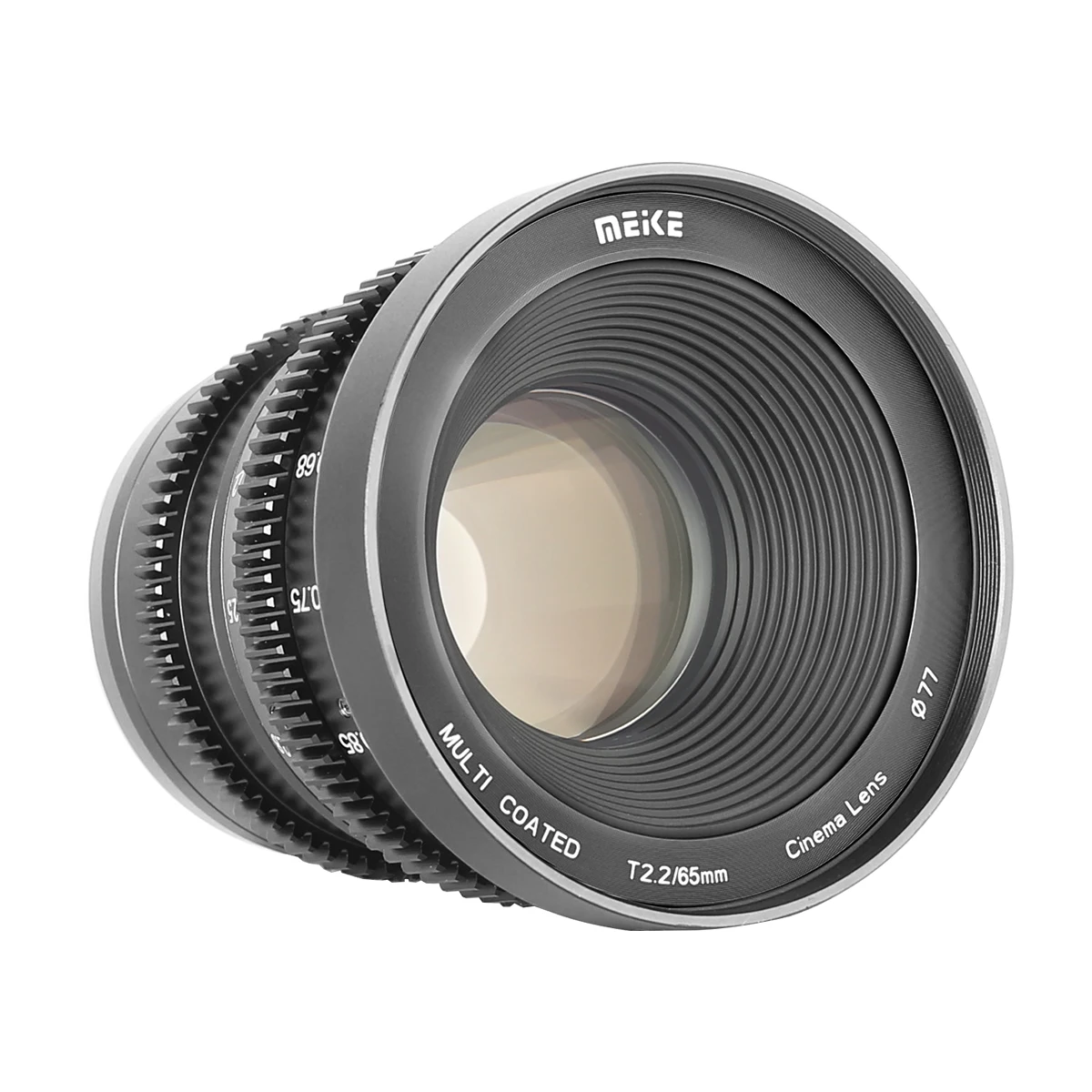 Meike 65 мм T2.2 ручной фокус с низким искажением Prime 4K Cine объектив для Olympus Panasonic M43/для