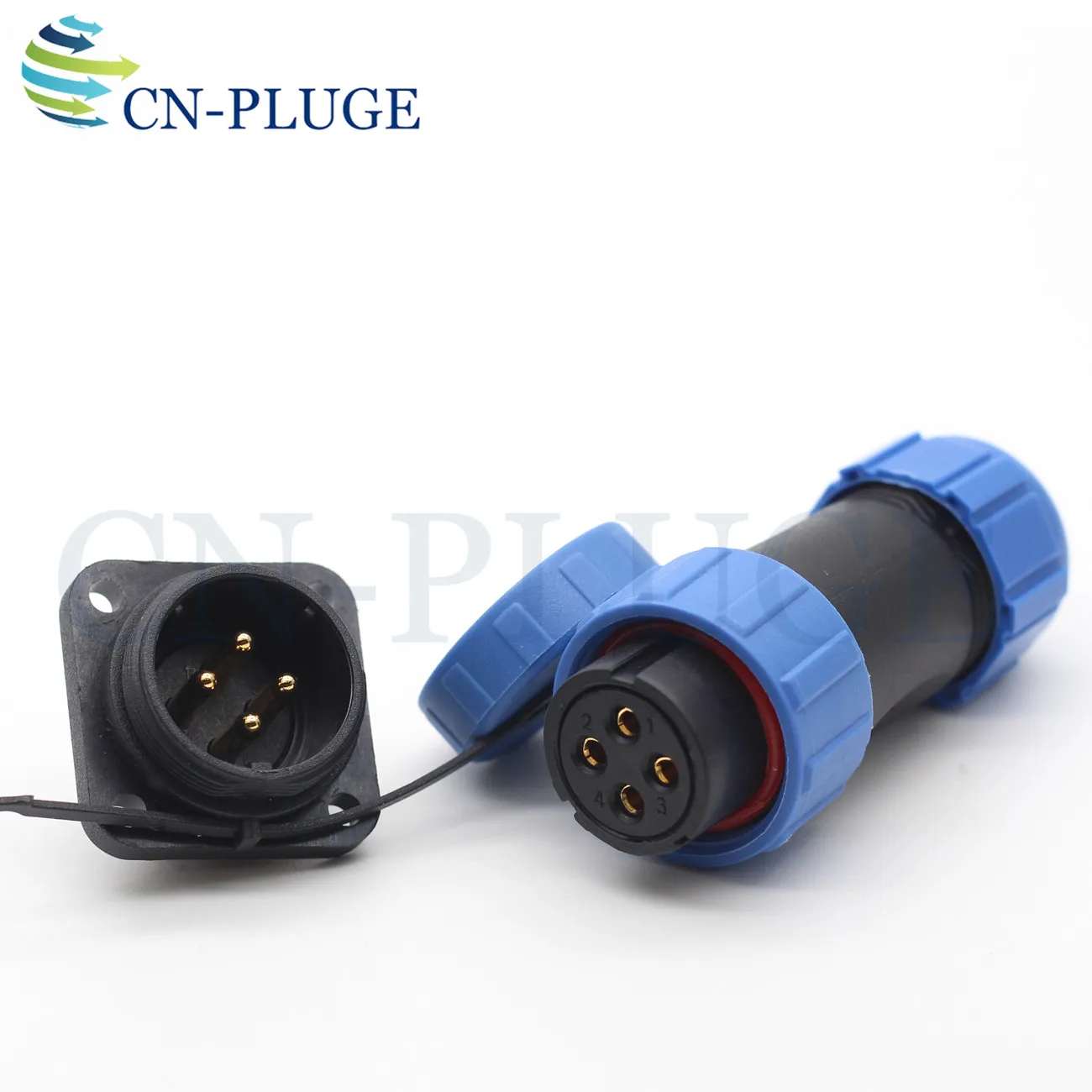 SP21 4 контактный разъем авиационный провода промышленные Мощность квадратный