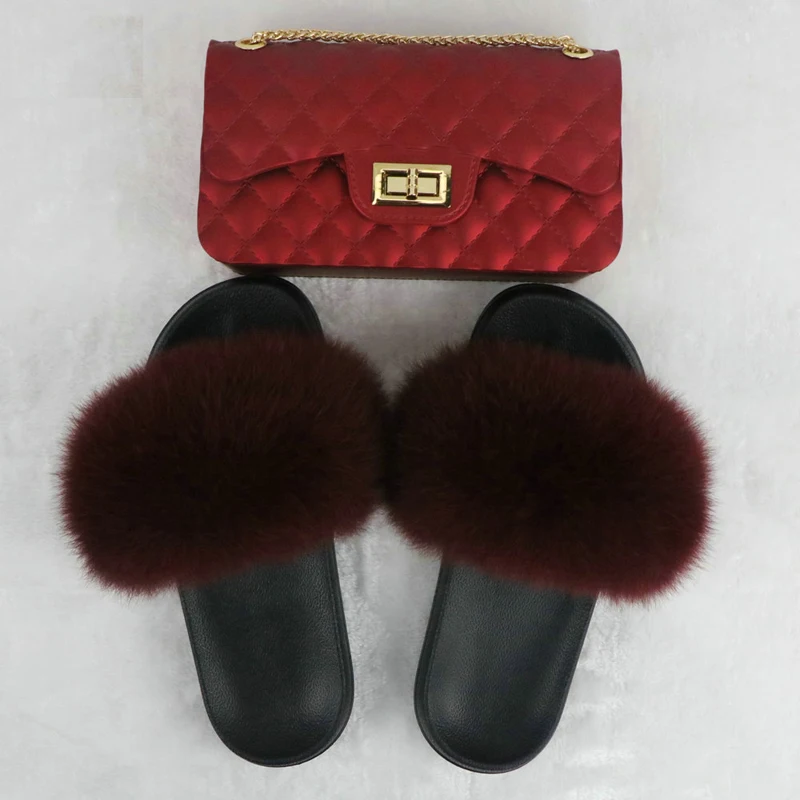 Роскошные радужные туфли для женщин тапки меховые сланцы женская летняя обувь 2020