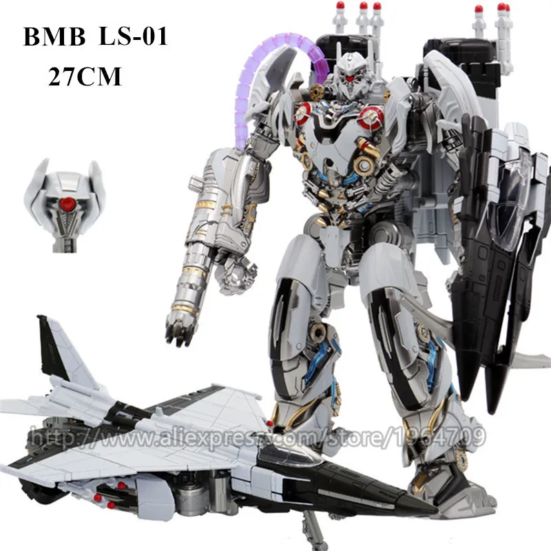 BMB LS-01 BMB Большие размеры 28 см LS10 Трансформационные игрушки мальчик черный мамба LS-10 сплав аниме фигурка робота Автоцистерна модель фильм игрушки Дети - Цвет: BMB LS-01