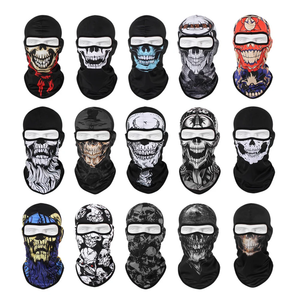 На открытом воздухе Солнцезащитная Балаклава мотоцикл маска для лица лайкра