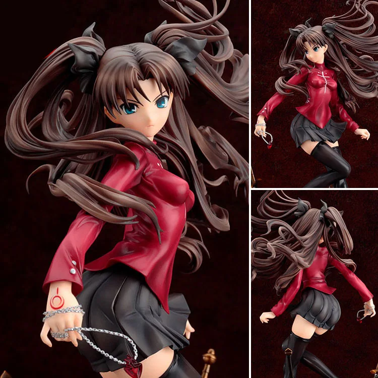 Fate saber ночная волна fate Tohsaka Rin in red dress сексуальная девушка фигурка неограниченный