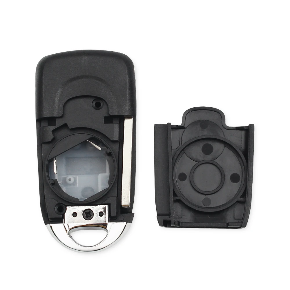 Dandkey 3 Buttons Modified Flip Folding Remote Car Key Case Shell Keyless Entry For Chevrolet Cruze Buick HU100 Blade | Автомобили и