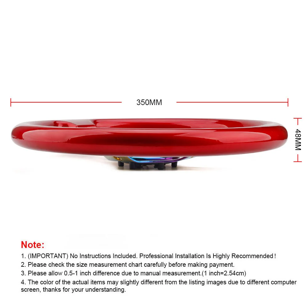 Новое поступление универсальное классическое Спортивное Рулевое Колесо 350 мм 14