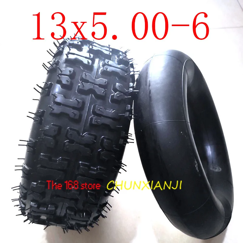 

Karting Electric Scooter Agricultural Snow Sweeper Golf Accessories 13x5.00-6 Tire Inner and Outer Tires