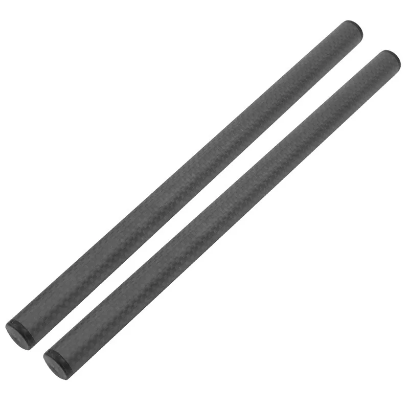 

30cm Follow Focus Rig Cage Rod Rail System Carbon Fiber Tube Rod for Camera Camcorder Photo Studio Accessories