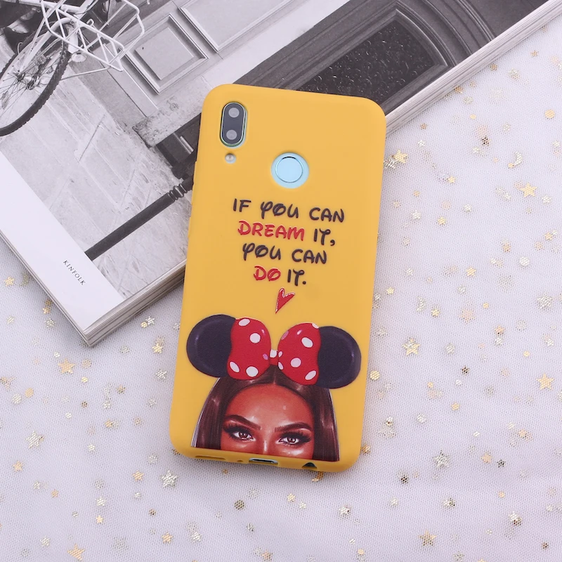 Для huawei Honor Коврики 10 20 Nova P20 P30 P умная Мода queen стильный Париж, для девушек; сезон лето для путешествий, для конфет силиконовый чехол для телефона - Цвет: 4