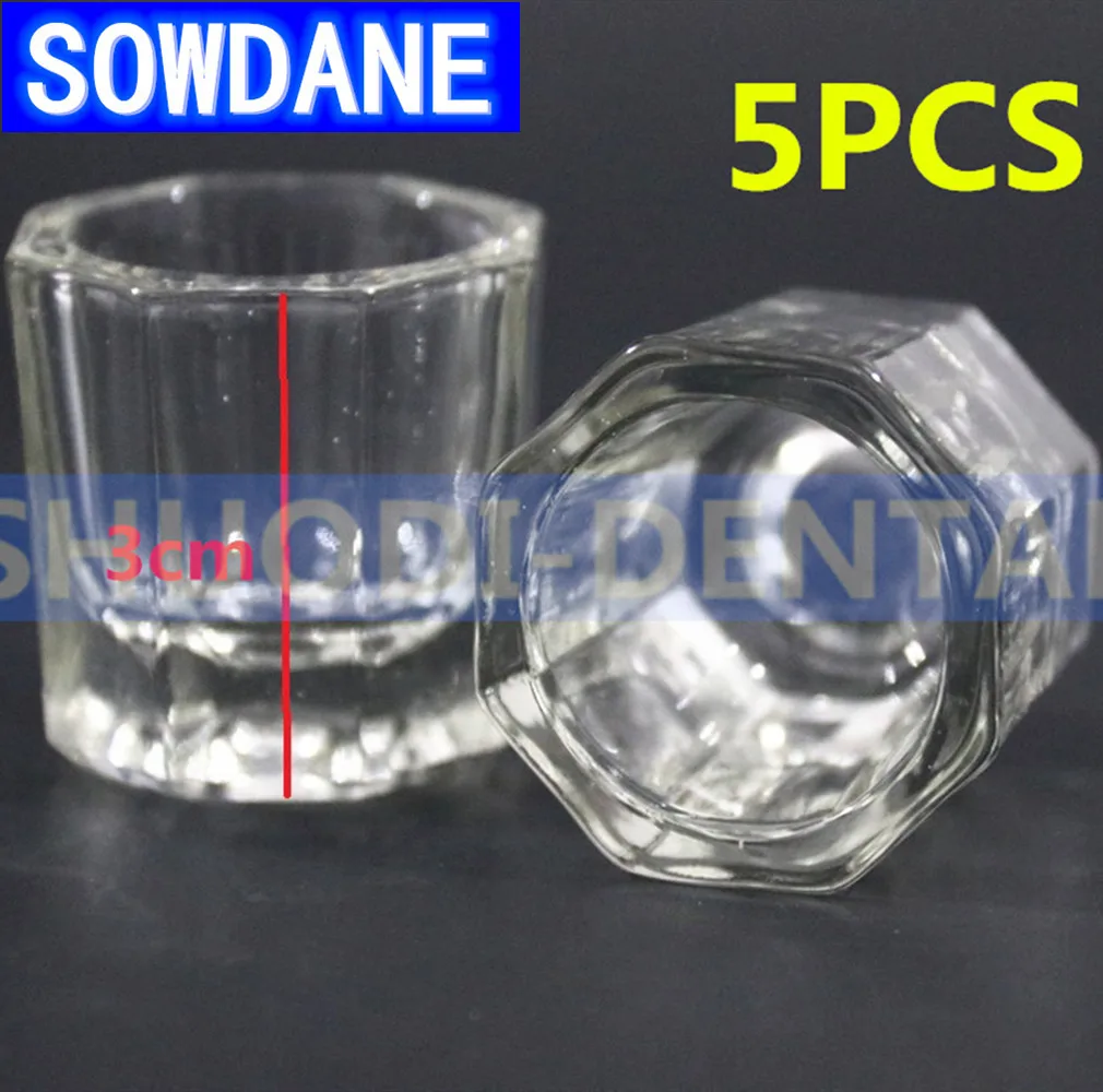 5 шт. Стоматологическая лаборатория завалки цемента смешивания шпатель чашки