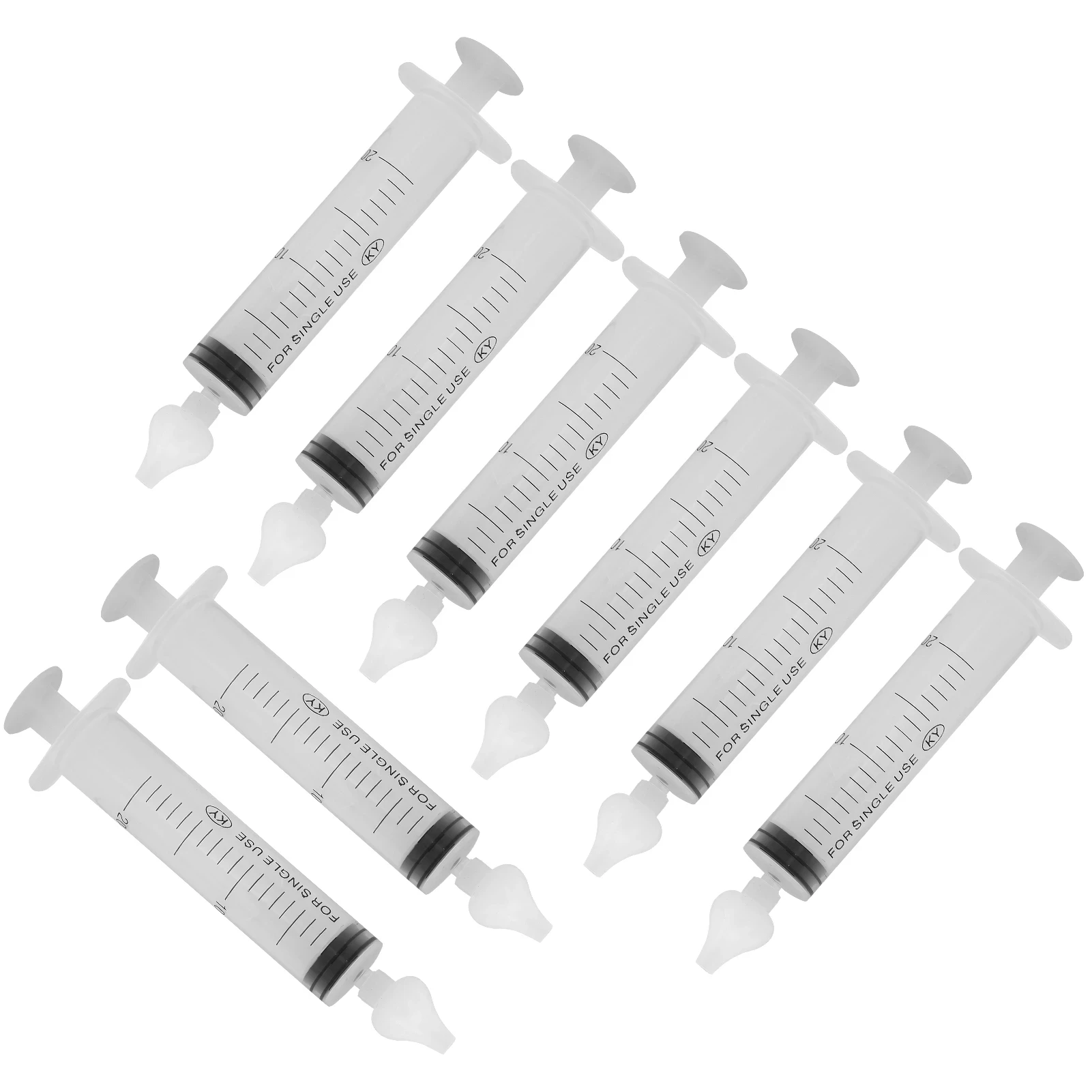 

4/8pcs 20/30ml Baby Nose Cleaner Silicone PP Needle Tube Infant Baby Care Nasal Aspirator Suction Baby Rhinitis Nasal Washer