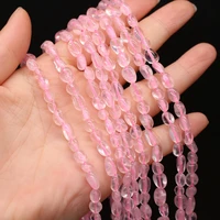 1pc natural agates stone beads 6 8mm natural rose quartzs loose beads for making diy jewerly necklace bracelet accessories