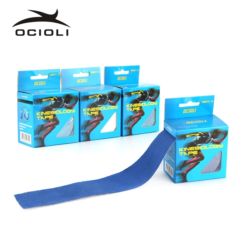 Нарезанные Кинезио-тейпы водонепроницаемая Спортивная восстанавливающая