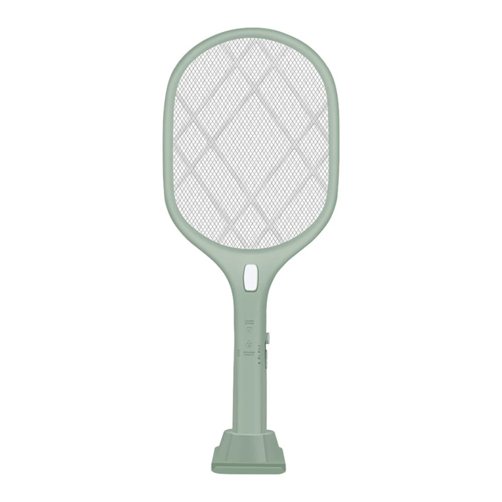 

USB Electric Fly Swatter 2000mAh Handheld Safe Zapper Portable Mosquito Killer Insect Exterminator Racket Pest Control