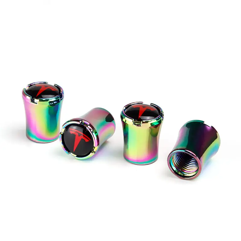 4 шт. Автомобильная Водонепроницаемая воздушная Крышка для штока колеса Tesla Model S X