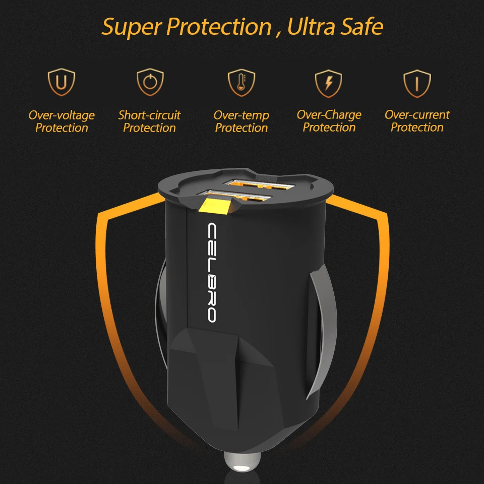 Скрытый мини двойной Переходник USB для зарядки в машине 2.1A xiaomi mi 8 8se A2 A3 redmi note 7 6 5