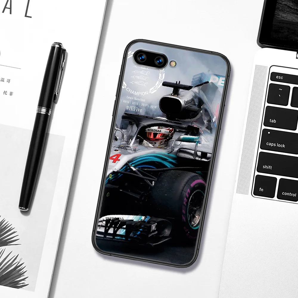 

lewis hamilton F1 44 Phone Case Cover Hull For HUAWEI Honor 6A 7A 8 8A 8S 8x 9 9x 9A 9C 10 10i 20 Lite Pro black Cell Painting