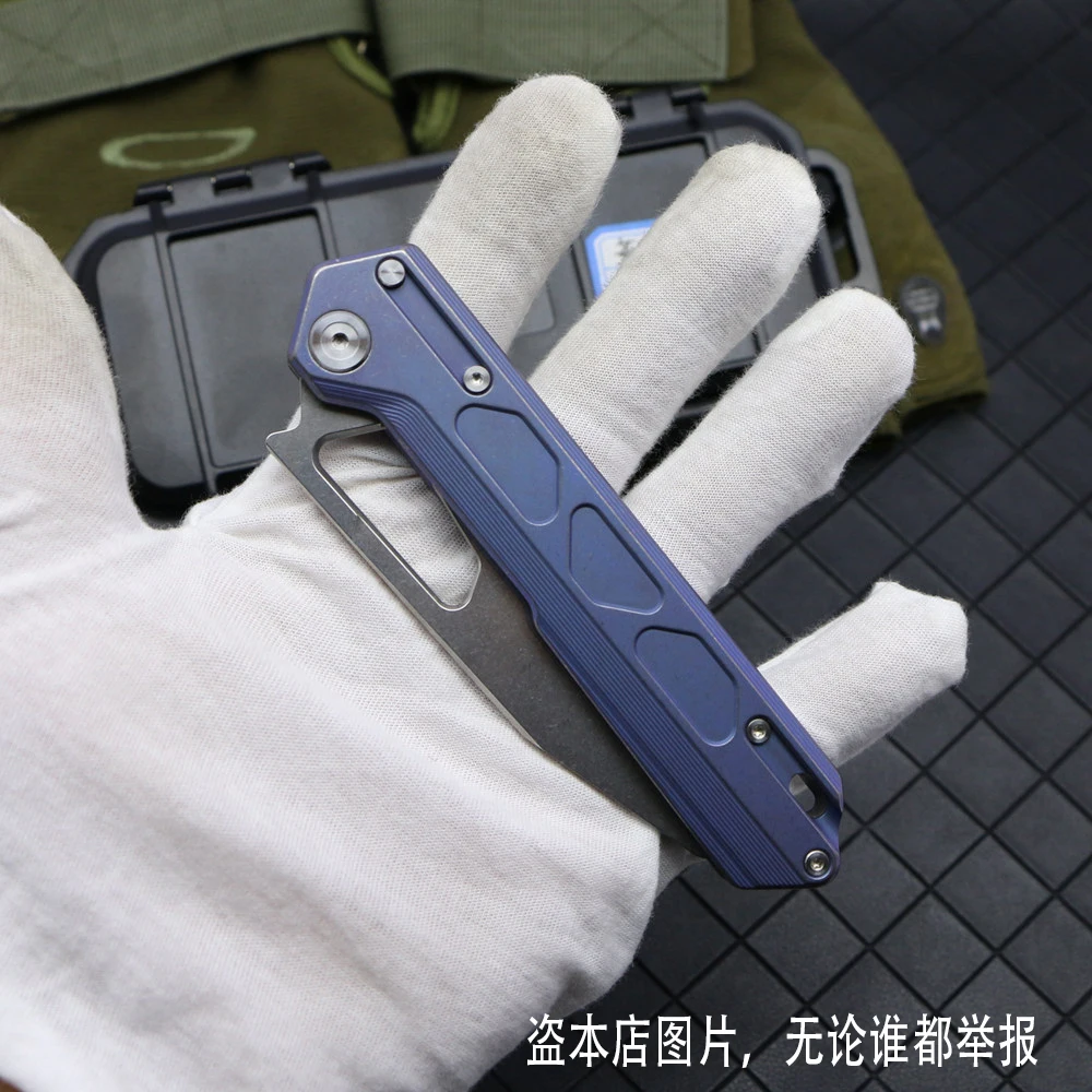 Складной нож NOC Chef DT03 тактический карманный клинок VG10 с титановой ручкой С