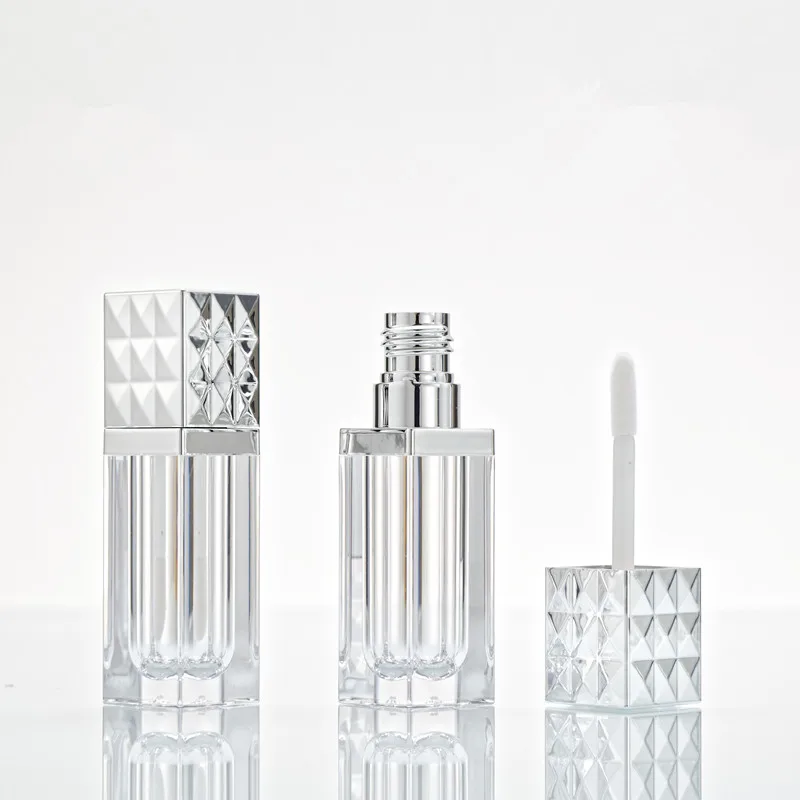 10/20 штук 5 мл блеск для губ пластиковая коробка Пустые контейнеры прозрачный