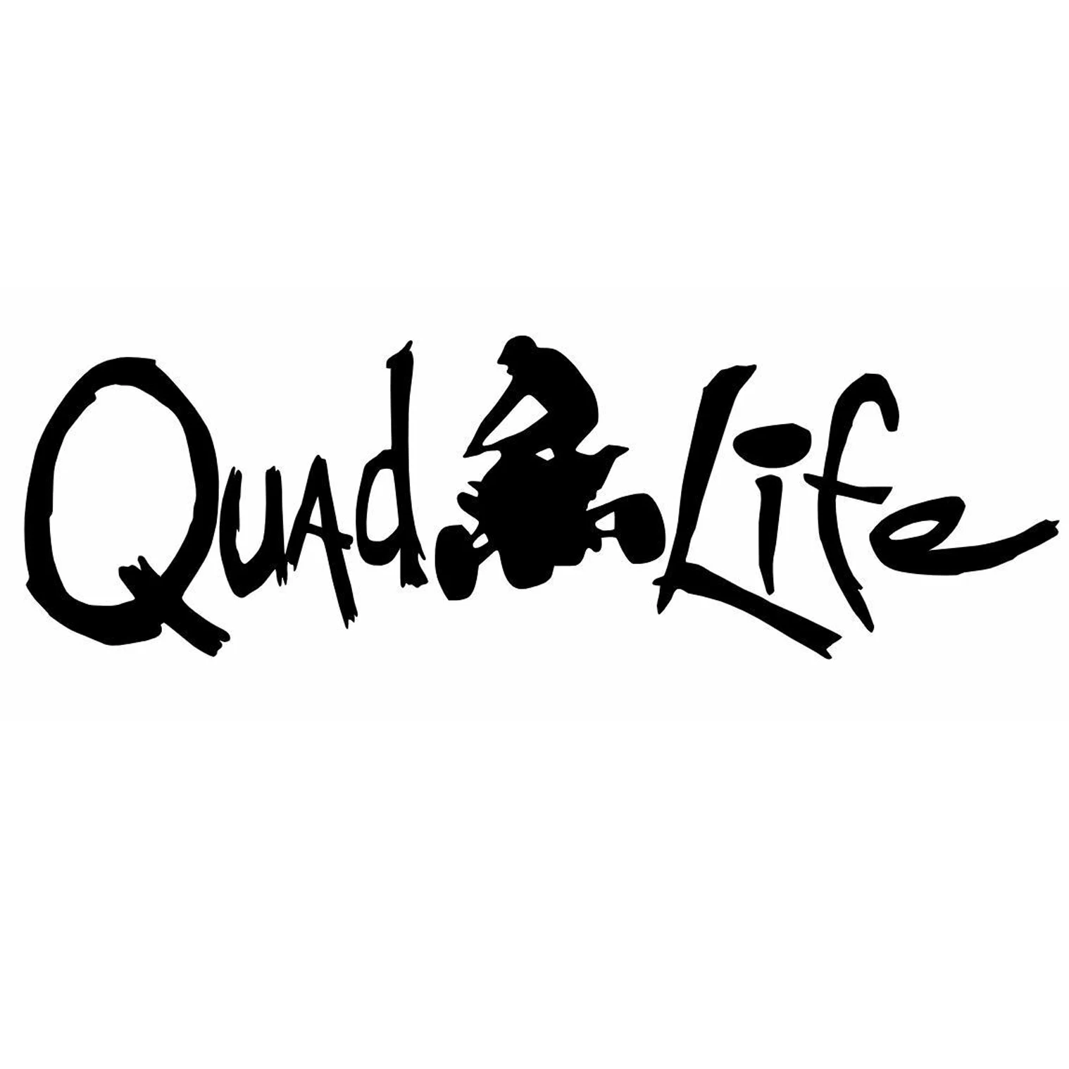 Langru 15*4 7 см крутые наклейки Quad Life виниловые графические автомобильные аксессуары