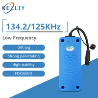 134 2khz industrial rfid reader low frequency rs485 rs232 long distance agv landmark sensor automation management