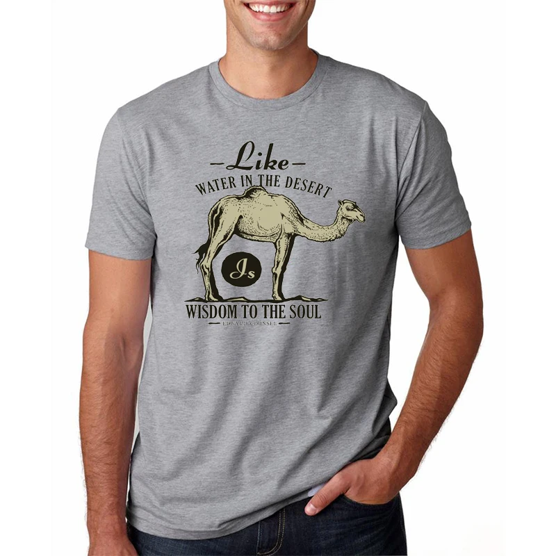 1045704 Повседневная футболка с коротким рукавом мужская серая хлопковая крутая