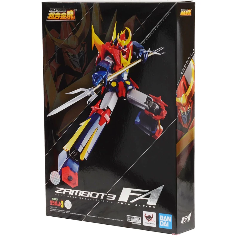 BANDAI Super Machine Zambot FA GX-84 фигурки экшн-игрушек Рождественская фигурка робота игрушка Рождественский подарок для детей Kinderen