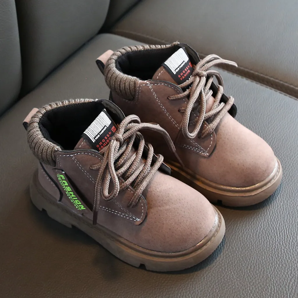 Ботинки детские короткие на молнии для мальчиков и девочек|Сапоги| |