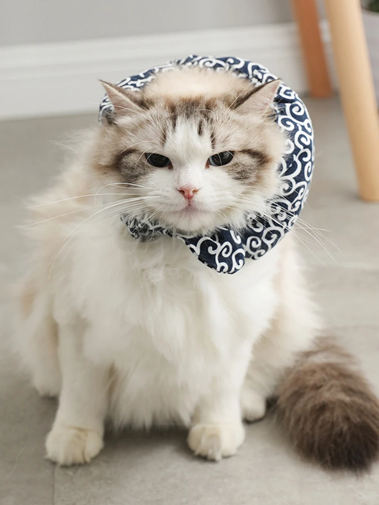 

Furoshiki cats and dogs special sleeping decoration bib jewelry pocket cute pet pillow dog collar