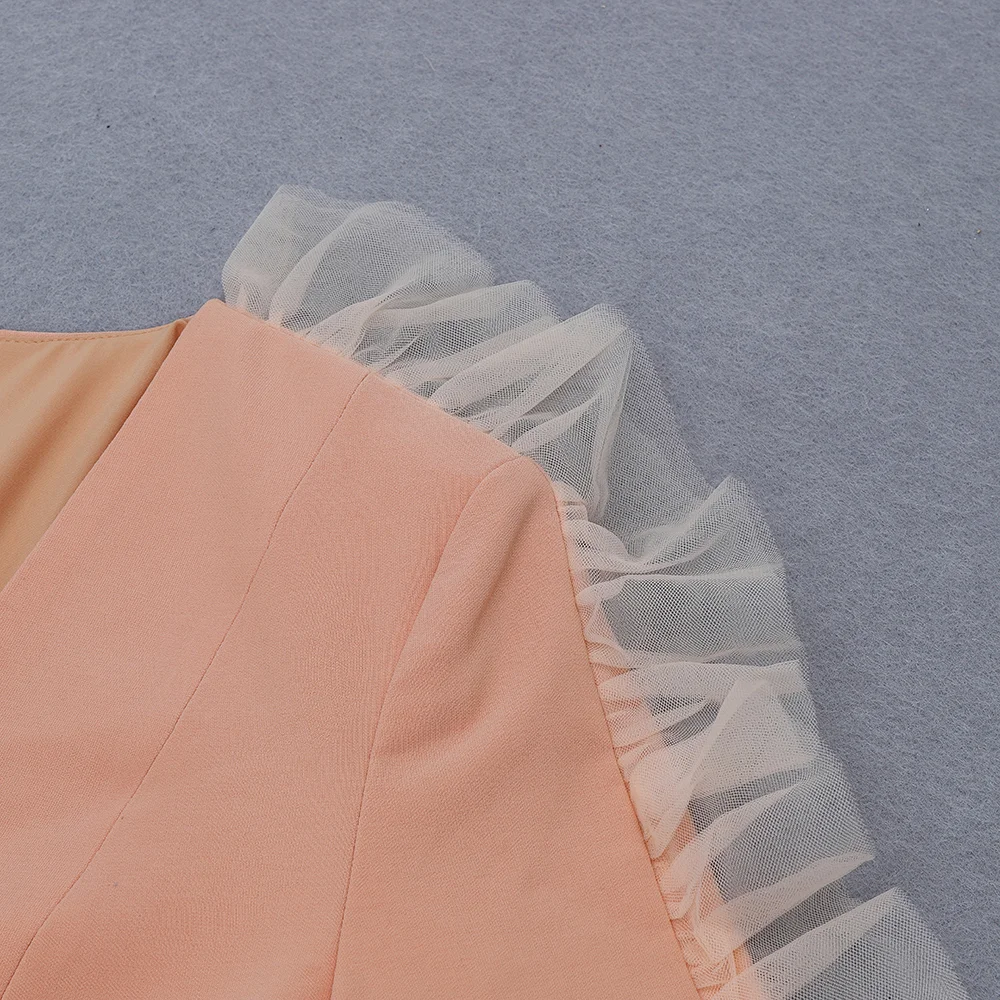 

High Quality Simple Celebrity Two Pieces Sets Solid Black White Khaki Deep V-Neck Ins Evening Party Sets