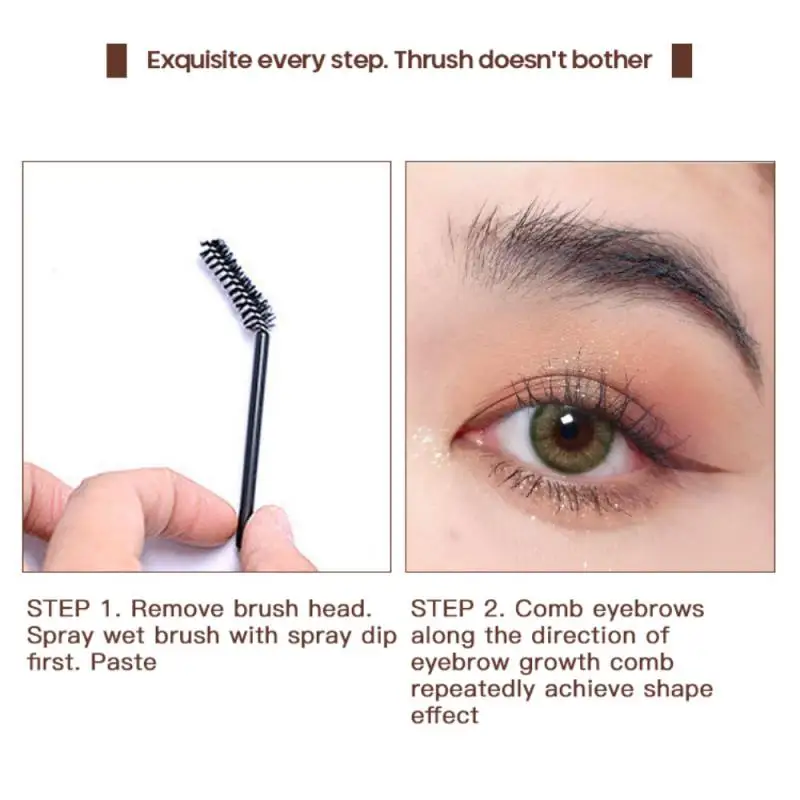 Натуральный дикий гель для укладки бровей водостойкое мыло Макияж бесцветная