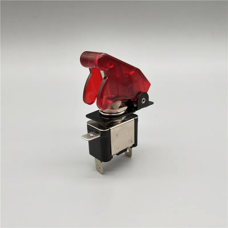 

Светодиодная подсветка для автомобиля, лодки, грузовика, тумблер с безопасным самолетом, откидная крышка, красный, синий, зеленый, желтый, белый 12 В 20 А