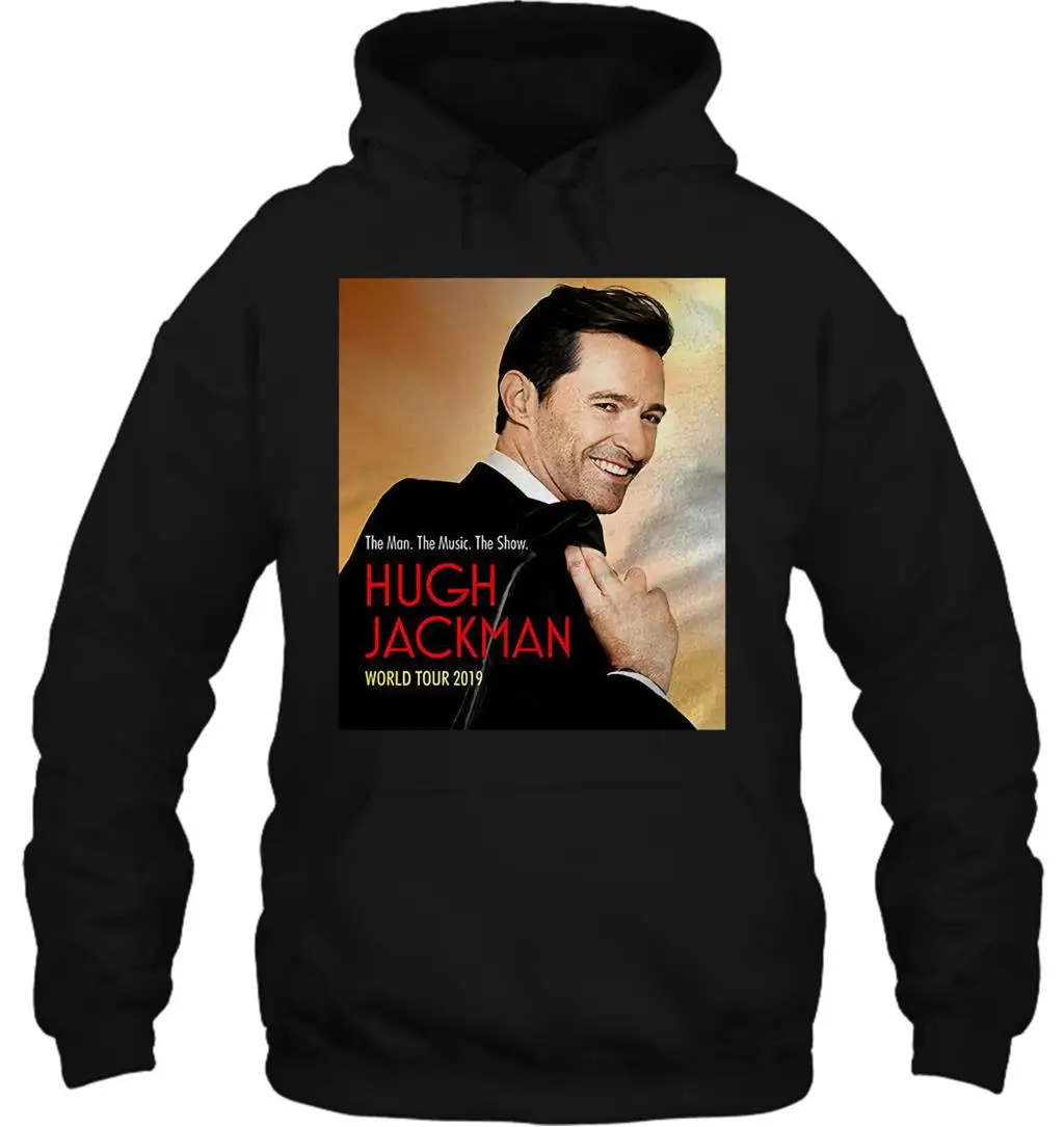 Мужская толстовка новинка Хью Джекман Великобритания Европа тур логотип S 5XL
