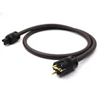 Hi-End позолоченный штекер питания европейского стандарта VP1606 OFC RISR 6 мм квадратный кабель питания переменного тока