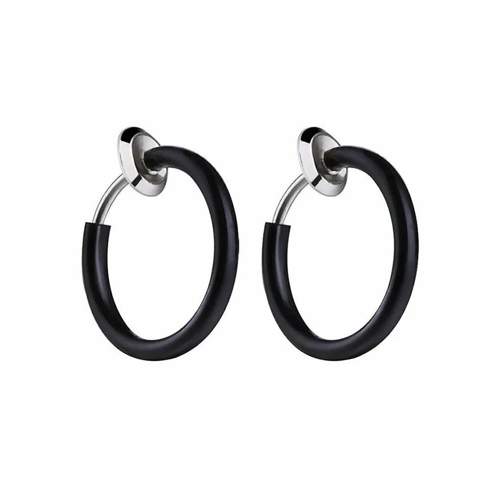 Выдвижные серьги-клипсы без проколов для мужчин и женщин классические