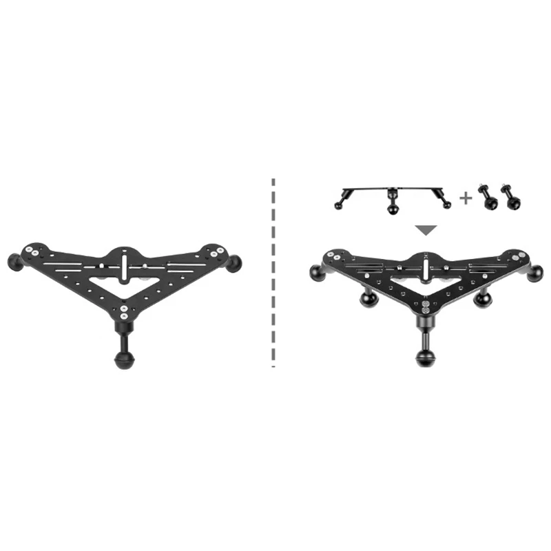 

Треугольный шарнирный кронштейн для подводсветильник меры GoPro