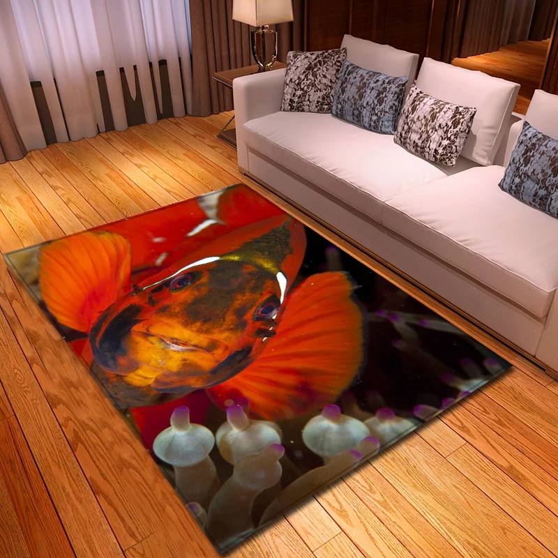 Скандинавский 3D коврик фланелевый мягкие коврики из пены с эффектом памяти