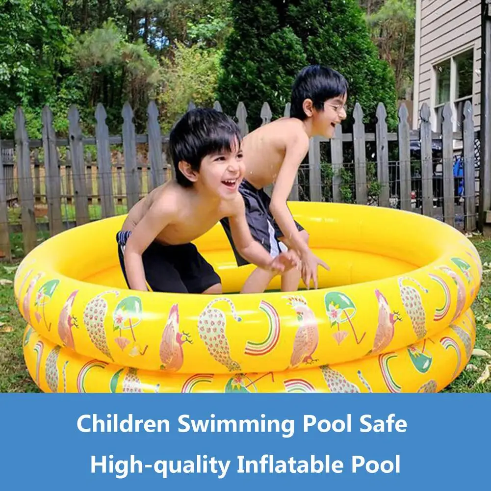 

Summer Children Inflatable Swimming Pool Safe High-quality Kids Baby Toy Paddling Play Round Basin Bathtub Pool Outdoors