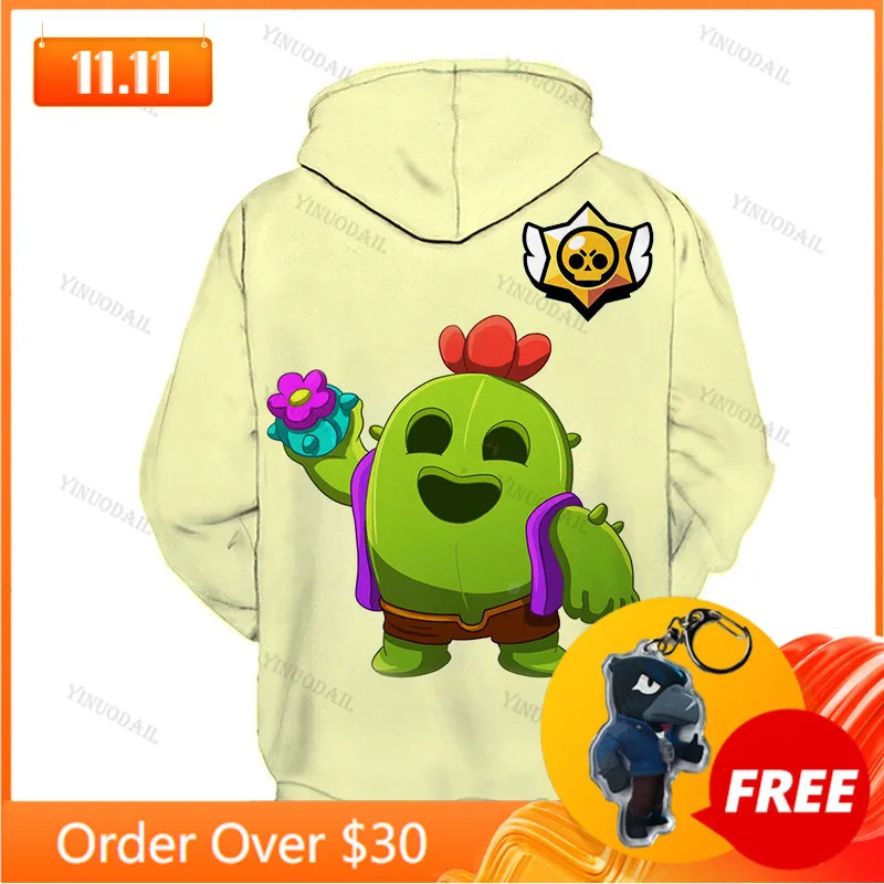 Худи детское с 3D принтом стреляющая игра на возраст от 3 до 14 лет|Толстовки и кофты