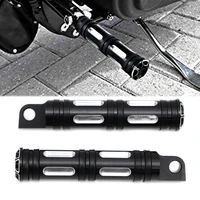 black cnc aluminum motorcycle foot pegs for harley touring dyna sportster fatboy softail male peg mount