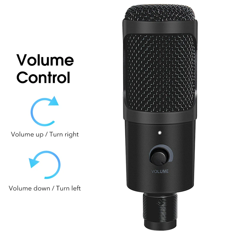 usb microphone professional condenser microphones for pc computer laptop recording studio singing gaming streaming mikrofon free global shipping