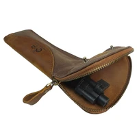 tactical waxed canvas rifle bolt holder waist belt attachment bolt carrier pouch case wallet hunting gun accessories
