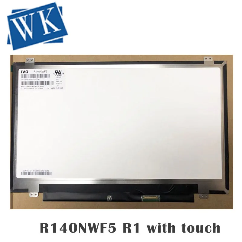 ЖК дисплей R140NWF5 IVO с дигитайзером сенсорного экрана в сборе для Lenovo Fru 00NY421 PN :